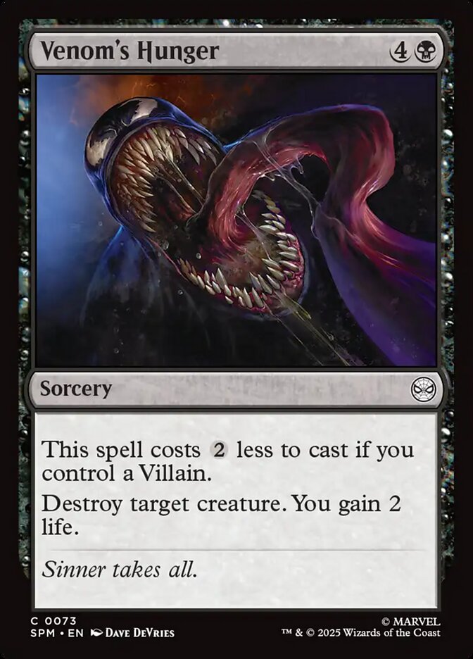 Venom's Hunger