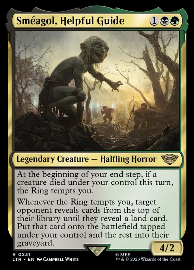 Sm��agol, Helpful Guide