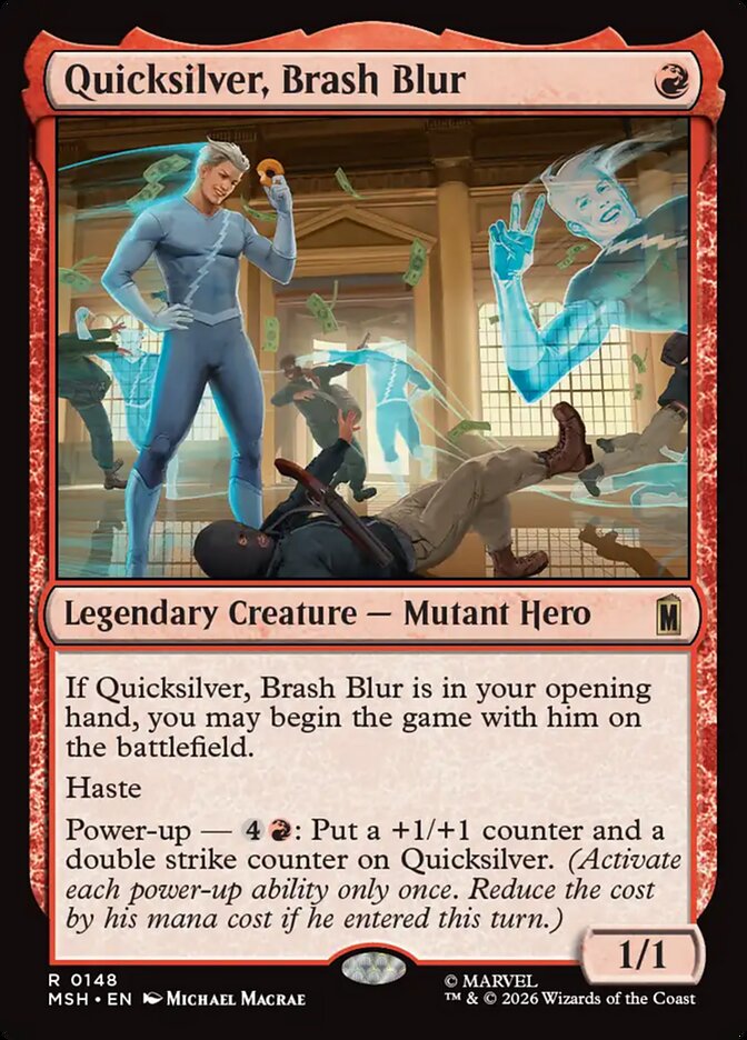 Quicksilver, Brash Blur