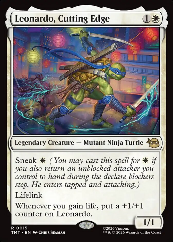 Leonardo, Cutting Edge
